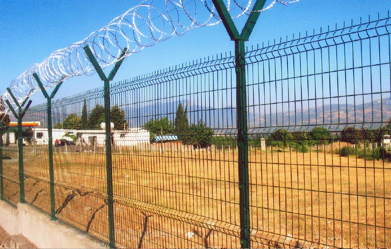 Askeri Tesis Jiletli Tel Güvenlik | Sınır Çit