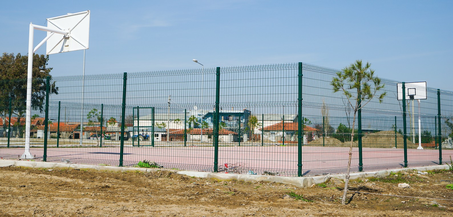 Kaynaklı Panel Çit Montajı | Sınır Çit